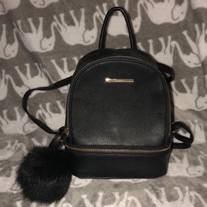 Aldo small black backpack